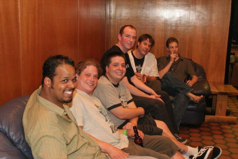 Backstage with God Johnson