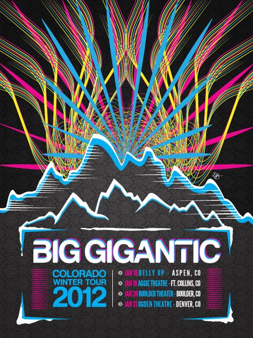 BIG GIGANTIC at Boulder Theater | 01.20.12