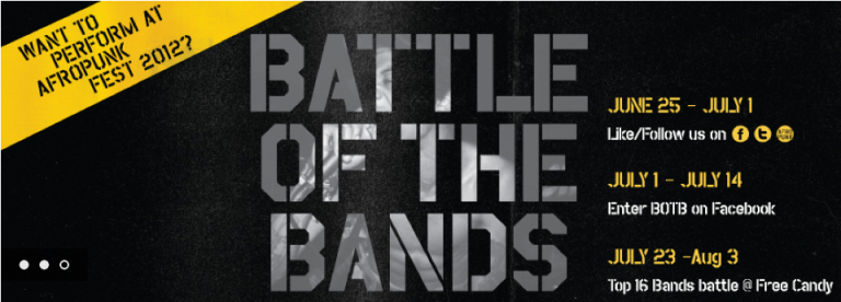 Afropunk Festival Announces 'Battle of the Bands' Competition