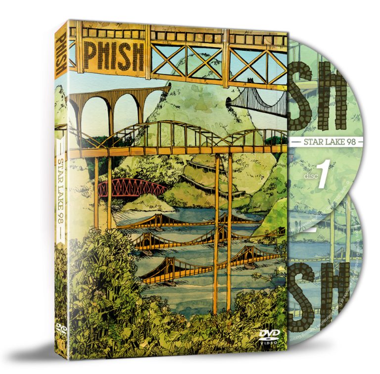 Phish Announce Star Lake Amphitheatre 1998 DVD