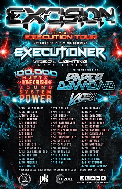 Paper Diamond To Embark On Biggest Tour To Date With Excision