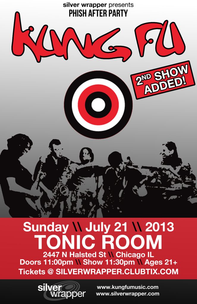 Kung Fu Adds Second Phish After Party in Chicago