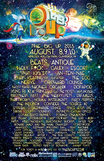 The Big Up adds The Heavy Pets, Thriftworks, Consider the Source