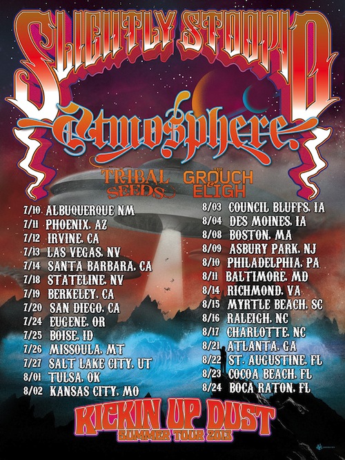 Slightly Stoopid & Atmosphere "Kickin' Up Dust" Starts Tonight