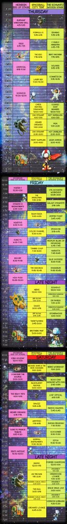 The Big Up | 2013 Schedule Unveiled