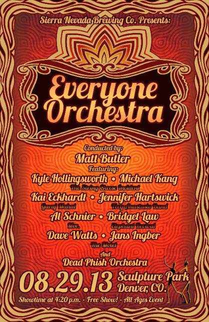 Everyone Orchestra FREE Show in Denver