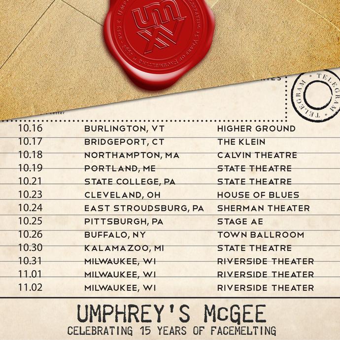 Umphrey's McGee 2013 Fall Tour Kicks Off Tonight