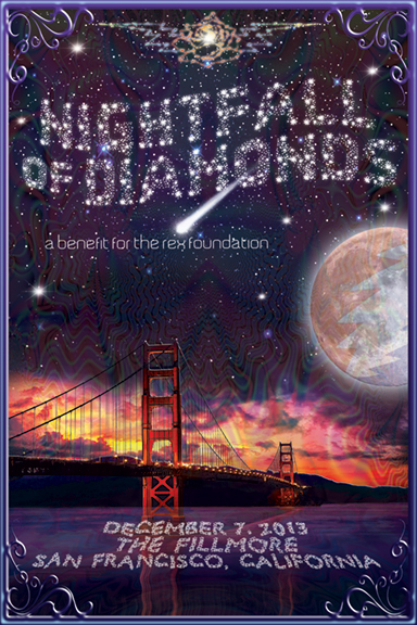 "Nightfall of Diamonds" at the Fillmore December 7