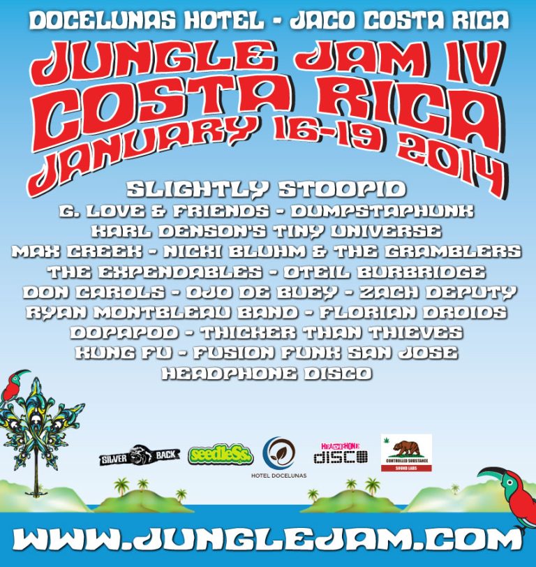 Counting down to Jungle Jam in Jaco, Costa Rica