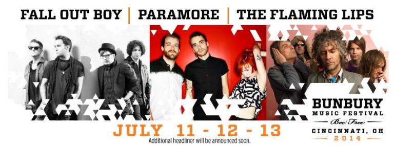 Bunbury Music Festival in Cincy Announces 2014 Artist Lineup