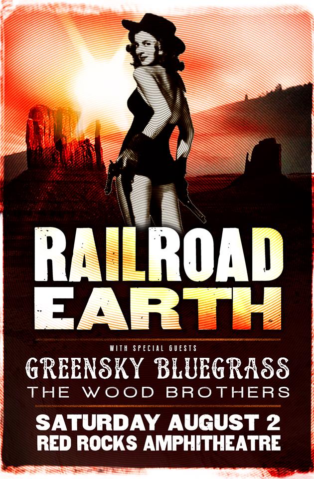 Railroad Earth Heading Back to Red Rocks in August