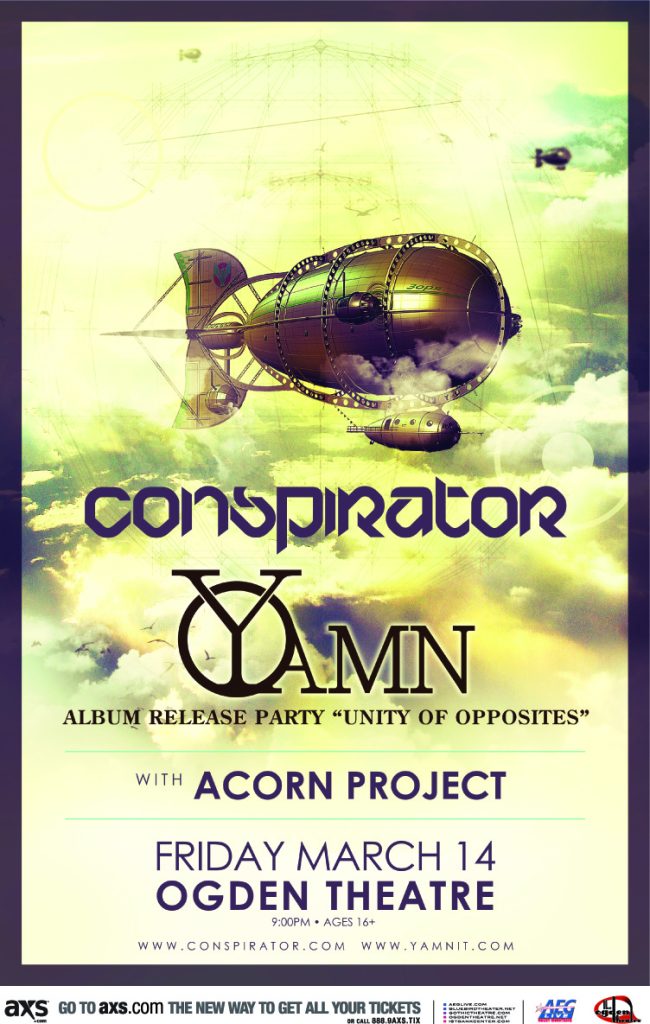 Yamn's Album Release Party and Conspirator at The Ogden