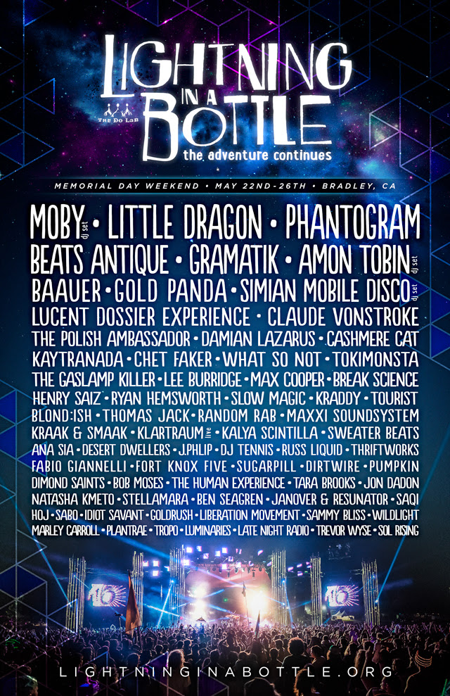 Lightning in a Bottle 2014 Lineup Released