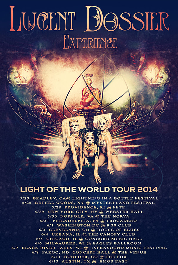 Lucent Dossier Experience Announce North American Tour
