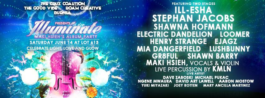 Vocalist & Electronic Artist Maki Hsieh Hosts "Illuminate"