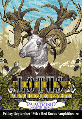 Lotus to Bring Talking Heads Deconstructed to Annual Red Rocks Show
