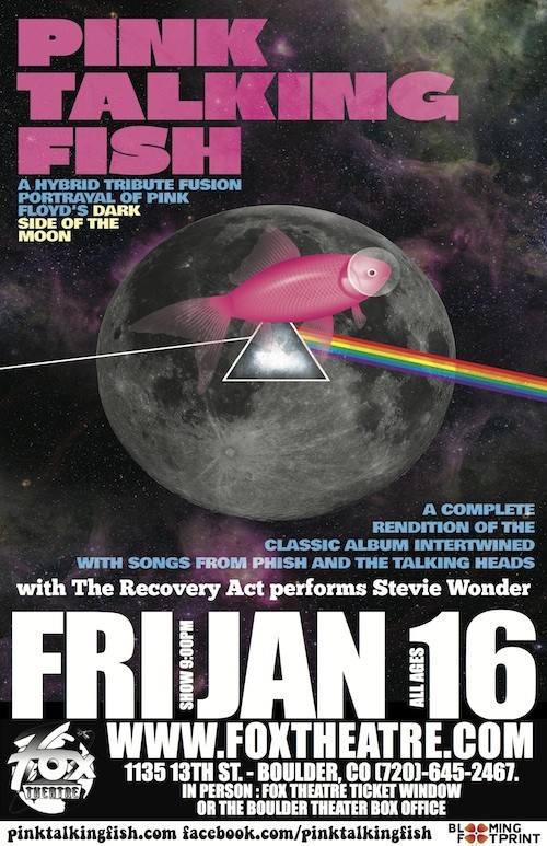 Pink Talking Fish to perform a Hybrid Tribute Fusion portrayal of Pink Floyd's 'Dark Side Of The Moon'
