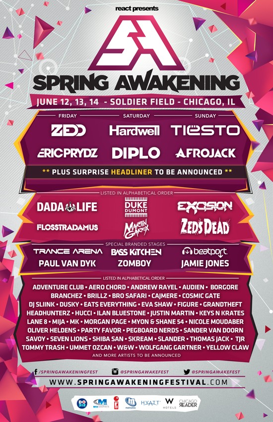 Spring Awakening 2015 Announced