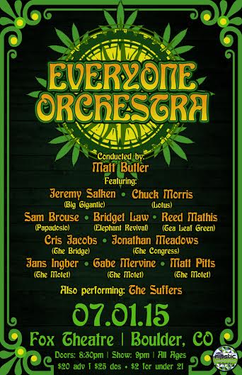 Just Announced: Everyone Orchestra @ Fox Theatre
