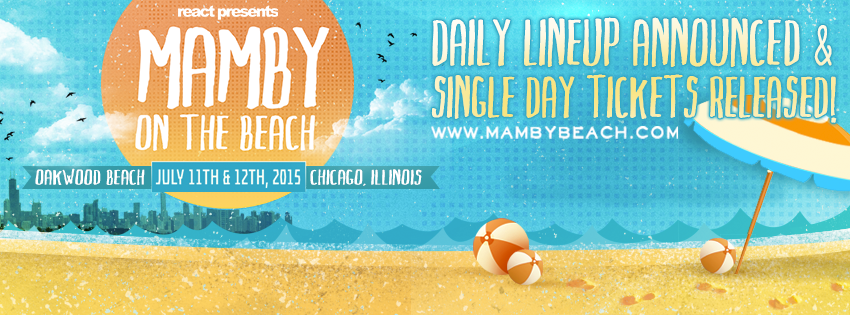 Mamby on the Beach Daily Artist Lineup Announced