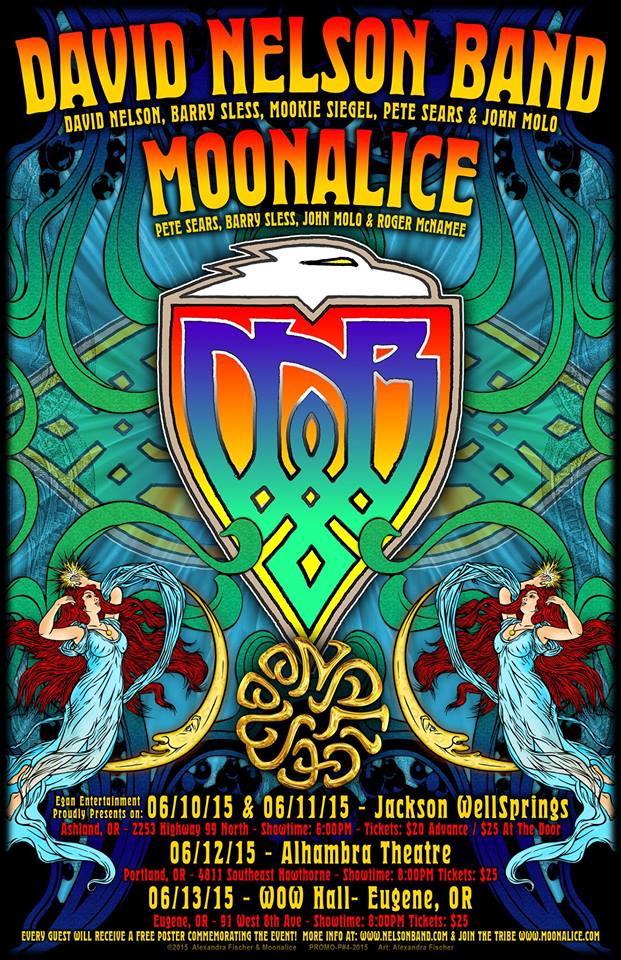 DNB/Moonalice at Jackson Wellsprings in Ashland June 10 & 11