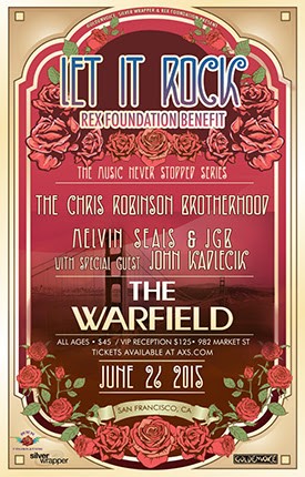 Chris Robinson, Melvin and John K together for Rex