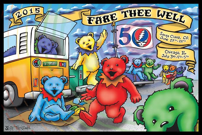 Postcard Giveaway at Grateful Dead 50th Anniversary Concerts Aims to Spur 10,000 Socially-Conscious Actions