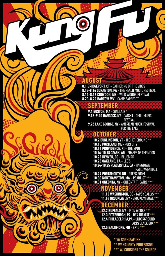 Kung Fu Announces 2015 Fall Tour Dates