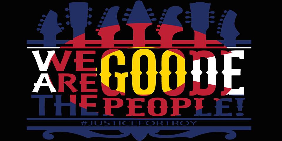 Troy Goode benefit at Park House this Sunday