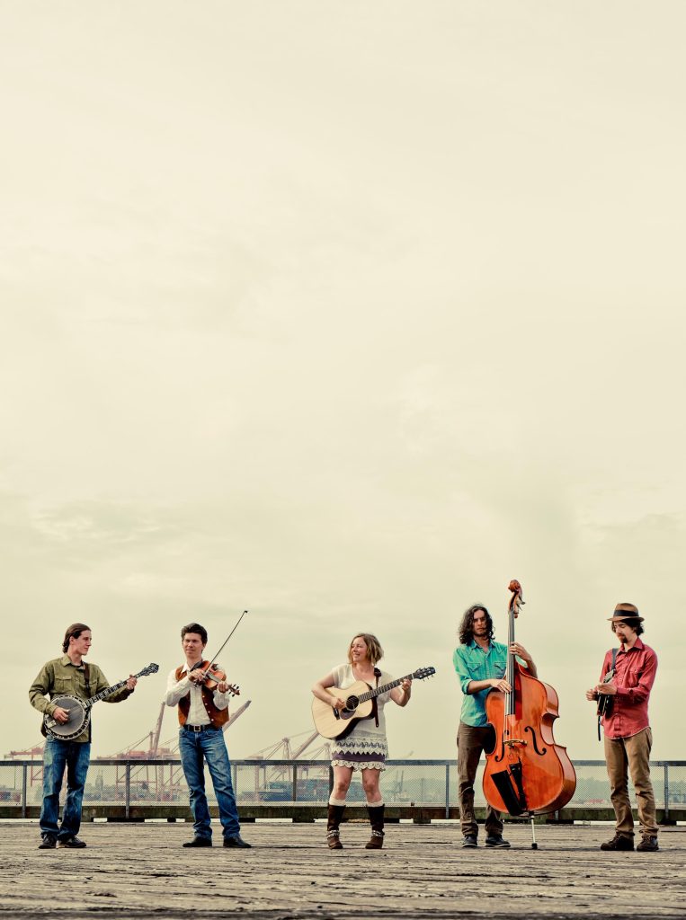 The Blackberry Bushes Stringband at Cervantes in Denver, Oct. 29