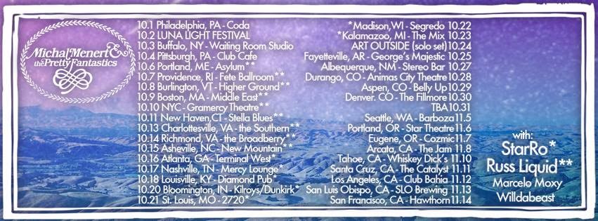 Michal Menert & The Pretty Fantastics on Coast-to-Coast Tour
