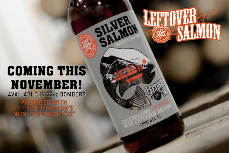 Leftover Salmon and Breckenridge Brewery Announce the Release of Silver Salmon IPL