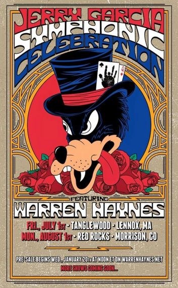 Jerry Garcia Symphonic Celebration Announces Summer Shows