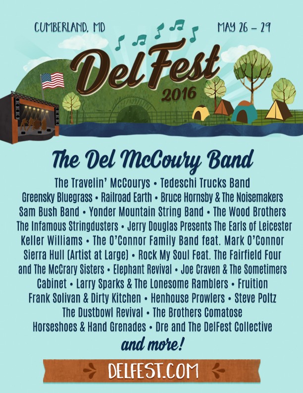 Delfest Announces 2016 Lineup!