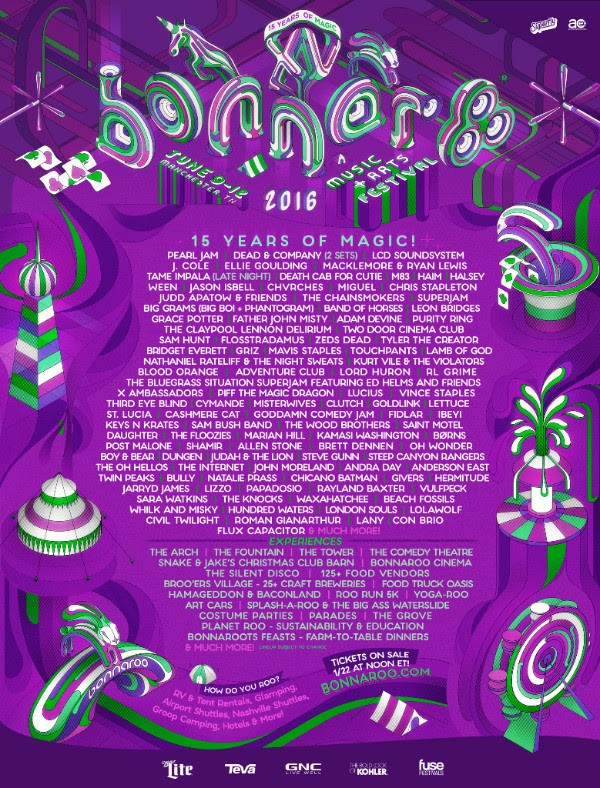 Dead & Company to play Bonnaroo 2016