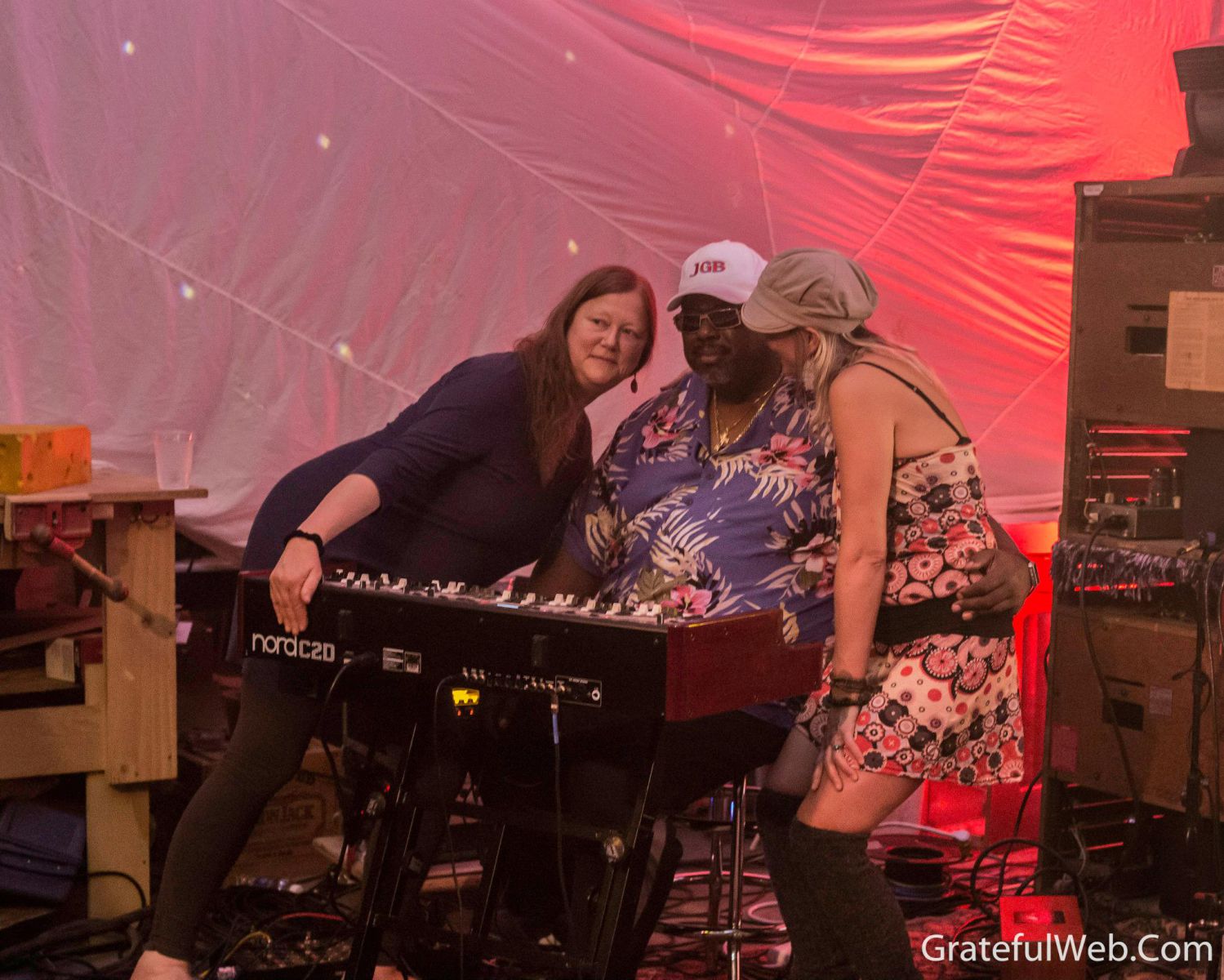 Melvin always has a big fan club