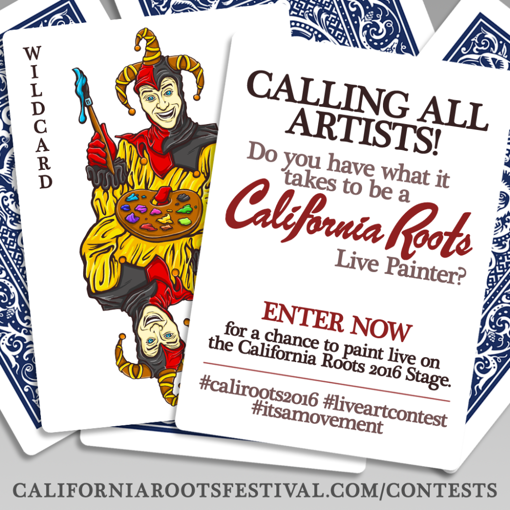 California Roots Now Accepting Live Painter Contest Submissions