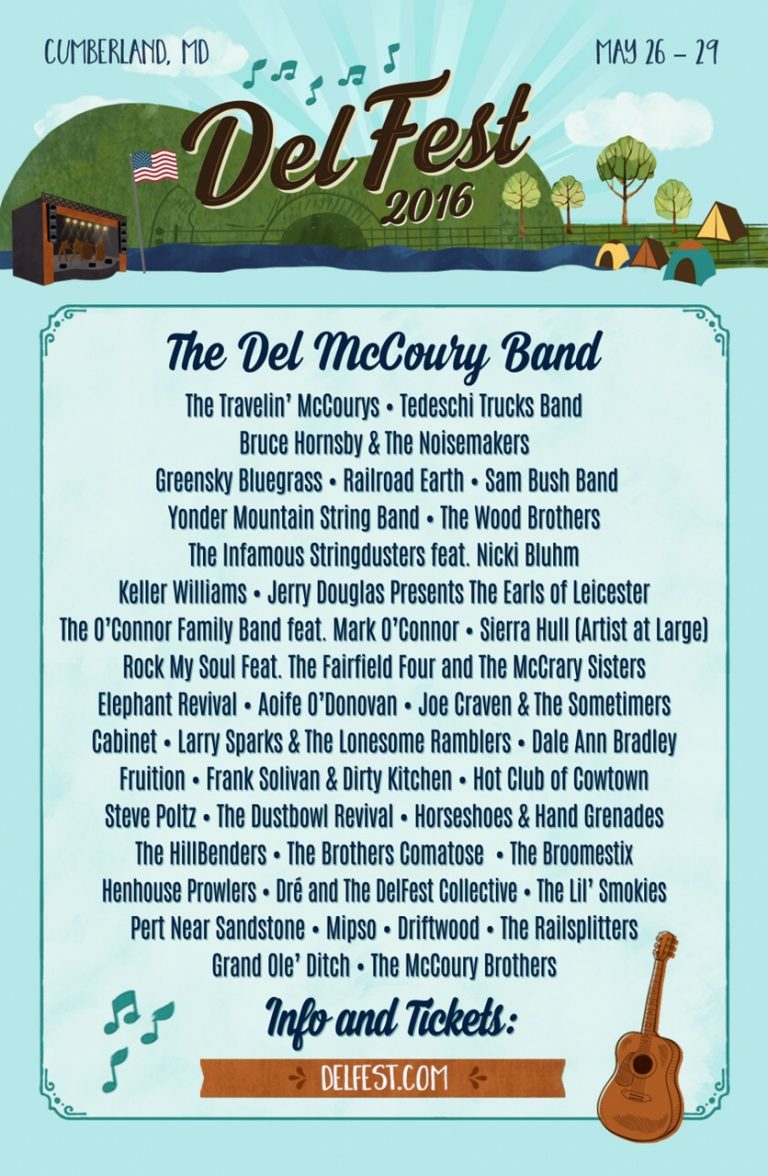 Delfest announces final lineup and Late Night shows