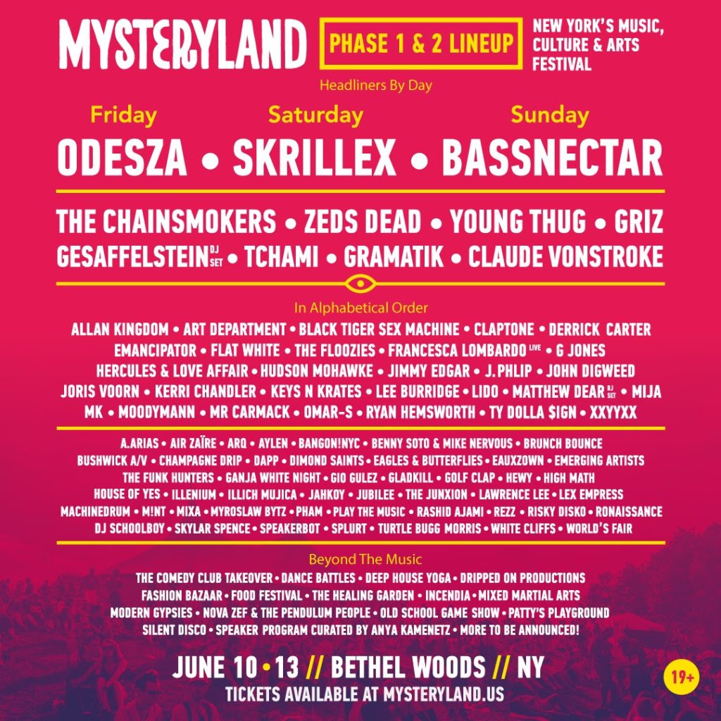 Mysteryland Festival Announces Phase Two Artists