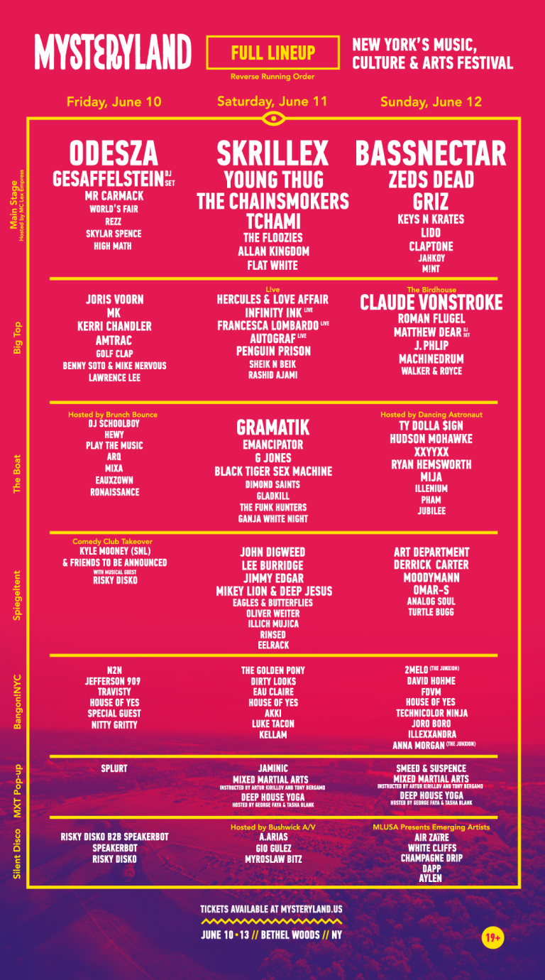 Mysteryland 2016 Announces Schedule