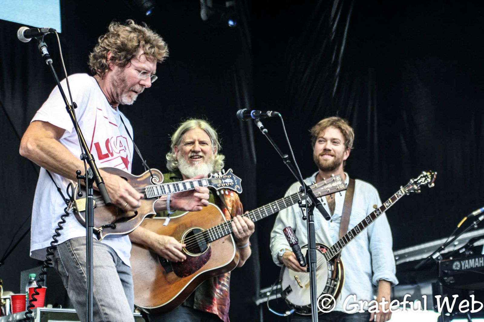 Sam Bush with Billy Nershi & Andy Thorn @ Forecastle Festival
