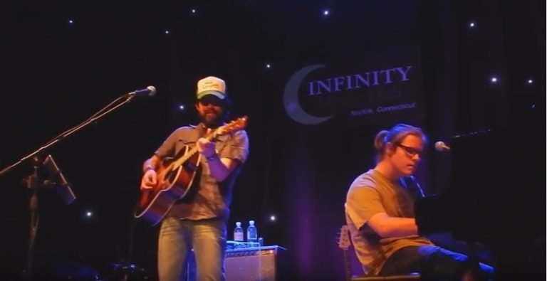 Jackie Greene jams with Fisher Thompson