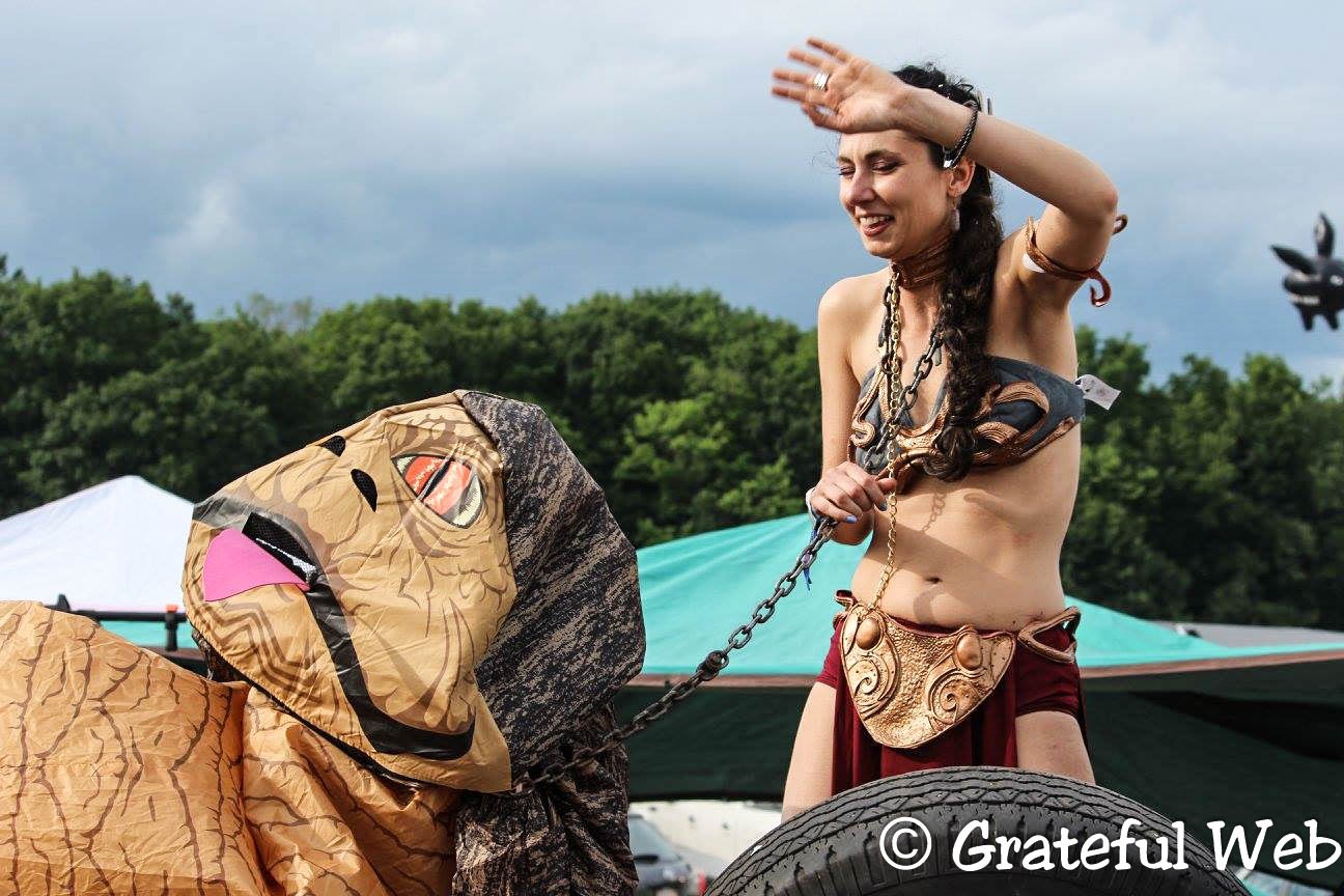 Jabba the Hutt & Princess Leia