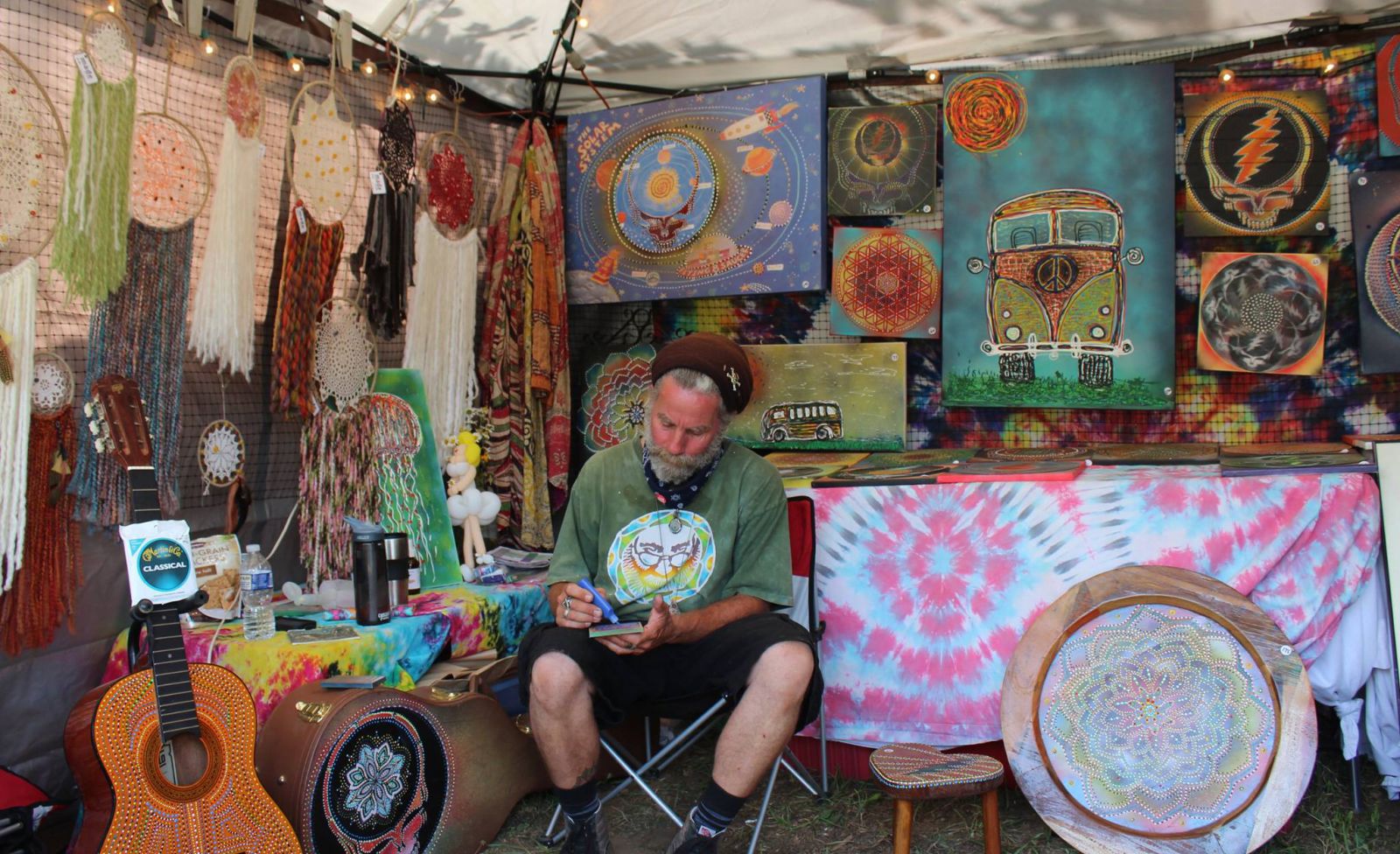 some cool Dead art @ Floydfest