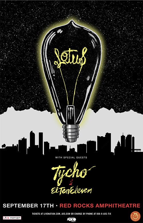 Lotus Announces Guest Vocalists for Red Rocks