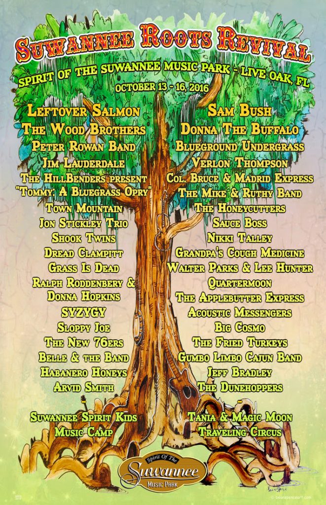 Suwannee Roots Revival Unveils Schedule