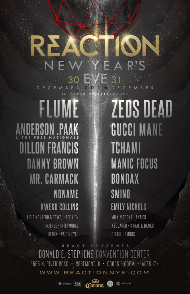 Reaction Returns for Massive New Year's Celebration!