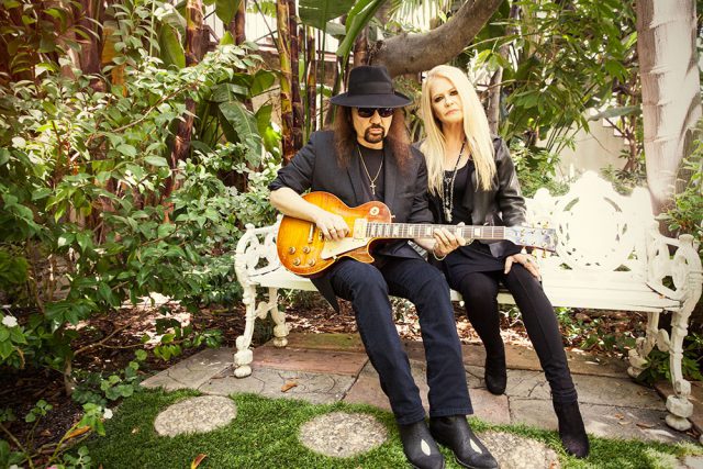 Gary Rossington and Dale Krantz-Rossington