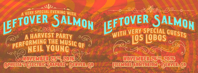 Leftover Salmon hit Denver, Nov. 25 + 26