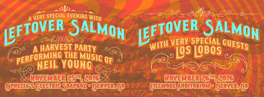 Leftover Salmon hit Denver, Nov. 25 + 26